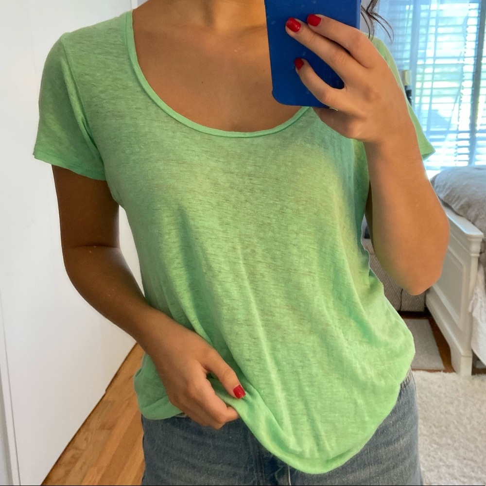 J.Crew Linen Tshirt